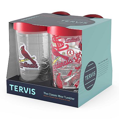 Tervis St. Louis Cardinals Four-Pack 16oz. Classic Tumbler Set