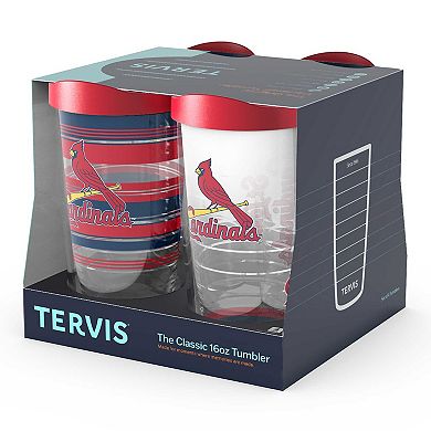 Tervis St. Louis Cardinals Four-Pack 16oz. Classic Tumbler Set