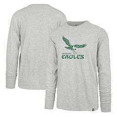 Mens Philadelphia Eagles Kelly Green Wind Shirt Long sleeve Shirt