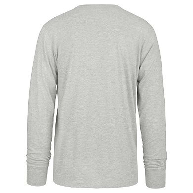 Men's '47 Gray Philadelphia Eagles Premier Franklin Long Sleeve T-Shirt