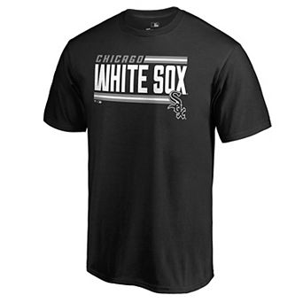 Men's Fanatics Branded Black Chicago White Sox Onside Stripe T-Shirt