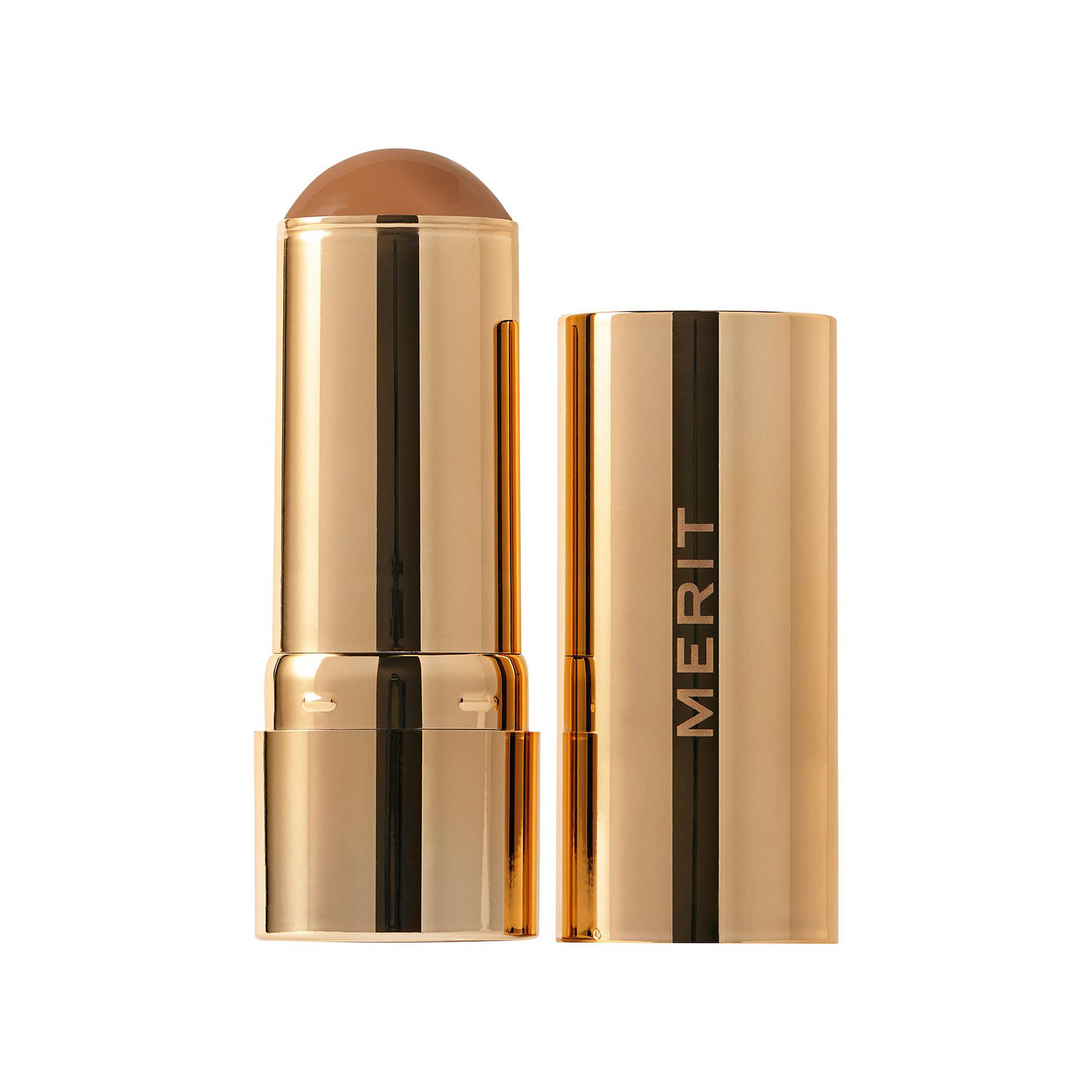 MERIT Bronze Balm Sheer Sculpting Bronzer, Size: 0.44 Oz, Clay