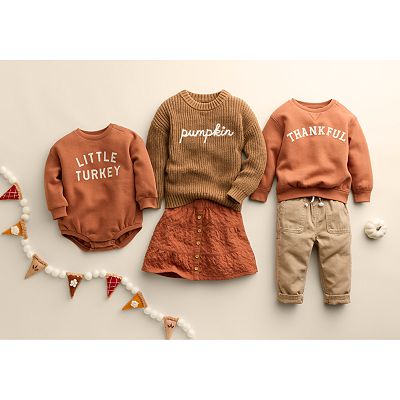 NWT Lauren Conrad Little outlet Co. Pumpkin sweater Fall size 2T