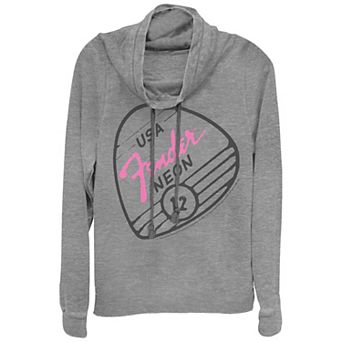 Plus Fender USA Neon 12 Cowlneck Graphic Lightweight Long Sleeve