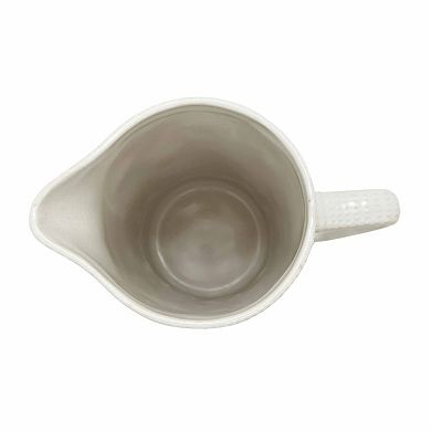 Everyday Decor Distressed Glazed Decorative Pitcher Table Decor