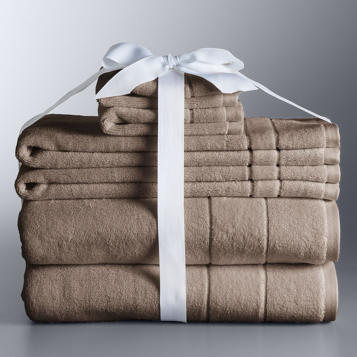 Simply Vera Vera Wang 6-piece Turkish Cotton Bath Towel Set - Light Brown
