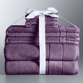Simply Vera Vera Wang 6 pc Turkish Cotton Bath Towel Set