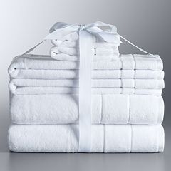 4pc Villa Bath Towel Set Aqua - Royal Turkish Towel