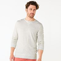 Sonoma Goods For Life Mens Double Knit Crewneck Tee Deals