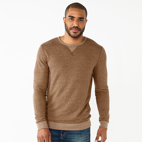 Mens Sonoma Goods For Life® Double Knit Crewneck Tee - Phyllis Brown (M)