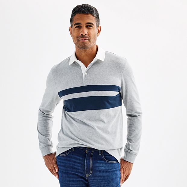 kohls long sleeve polo