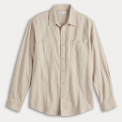 Men's Sonoma Goods For Life® Supersoft Flannel Button-Down Shirt