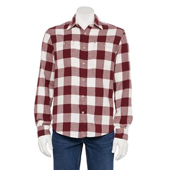 Men's Sonoma Goods For Life® Supersoft Flannel Button-Down Shirt