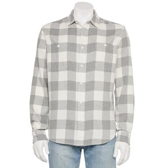 Men's Sonoma Goods For Life® Supersoft Flannel Button-Down Shirt