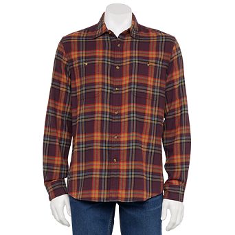 Men's Sonoma Goods For Life® Supersoft Flannel Button-Down Shirt