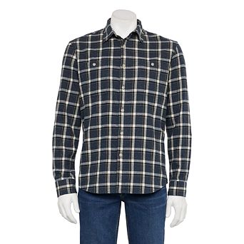 Men's Sonoma Goods For Life® Supersoft Flannel Button-Down Shirt
