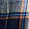 Navy Orange Plaid