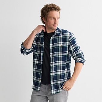 Men's Sonoma Goods For Life® Supersoft Flannel Button-Down Shirt