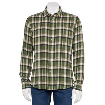 Men's Sonoma Goods For Life® Supersoft Flannel Button-Down Shirt