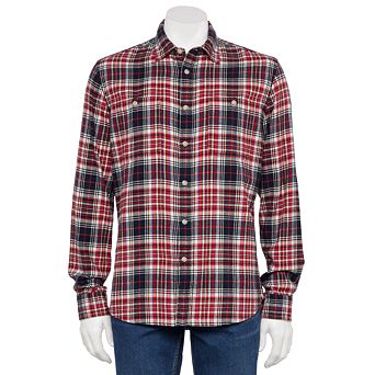 Men's Sonoma Goods For Life® Supersoft Flannel Button-Down Shirt