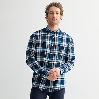 Men's Sonoma Goods For Life® Supersoft Flannel Button-Down Shirt