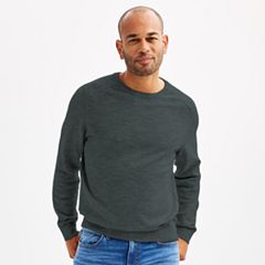 Men Men's Crewneck Sweatshirts Soild Color Underwear Tops Long Sleeve  Undershirts Casual Pullover Shirt Blouse Sweater : : Clothing,  Shoes 