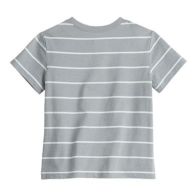 Baby & Toddler Boy Jumping Beans® Striped Raglan Henley T-Shirt