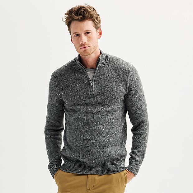 Kohls mens zip up sweaters online