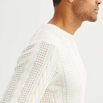Men s Sonoma Goods For Life Fisherman Sweater