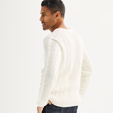 Men's Sonoma Goods For Life Fisherman Sweater