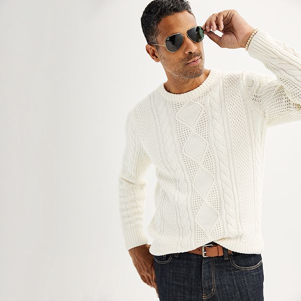 Kohls mens deals dress sweaters