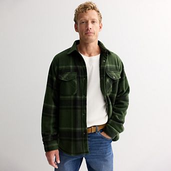 Men's Sonoma Goods For Life® Arctic Fleece Shirt Jacket