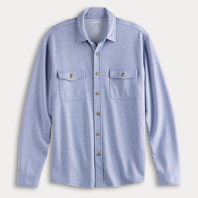 Men's Sonoma Goods For Life® Soft Knit Button-Down Shirt