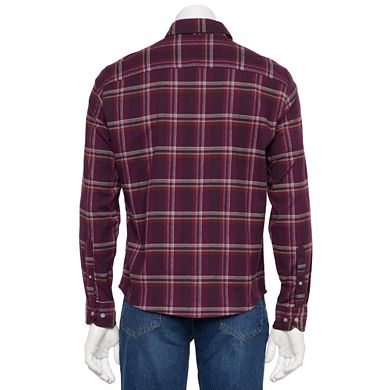 Men's Apt. 9® Premier Flex Standard-Fit Flannel Button-Down Shirt