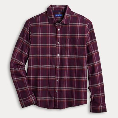 Men's Apt. 9® Premier Flex Slim-Fit Flannel Button-Down Shirt