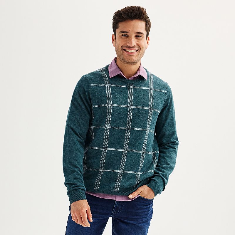 Mens Button Front Sweater Kohls