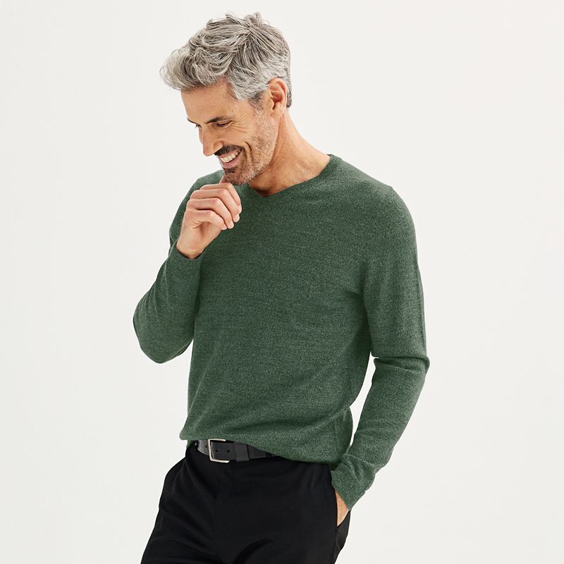 Kohls mens discount crew neck sweaters