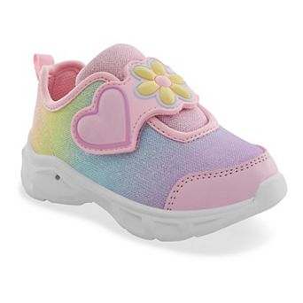 Carter's Hug Toddler Girls' Shimmery Light Up Sneakers