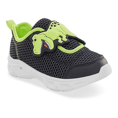 Carter s Hug Toddler Boys Light Up Dinosaur Sneakers