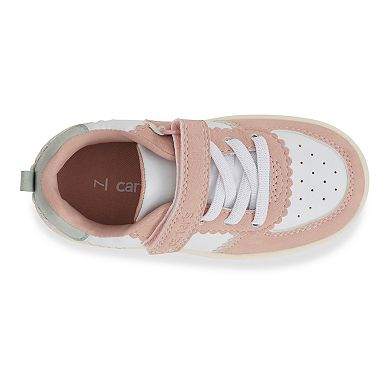 Carter's Sweety Toddler Girls Casual Zig-Zag Accent Sneakers