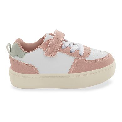 Carter's Sweety Toddler Girls Casual Zig-Zag Accent Sneakers