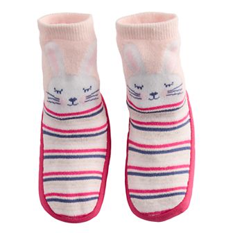 Baby & Toddler Girl Jumping Beans® Bunny Slipper Socks