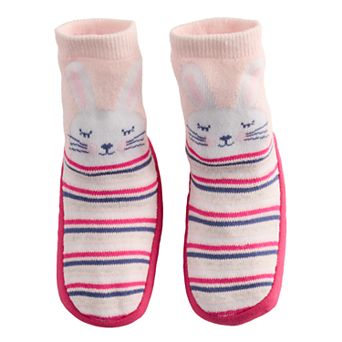 Baby & Toddler Girl Jumping Beans® Bunny Slipper Socks