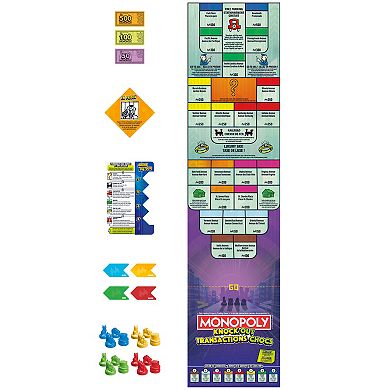 Hasbro Monopoly Knockout Family Party Board Game