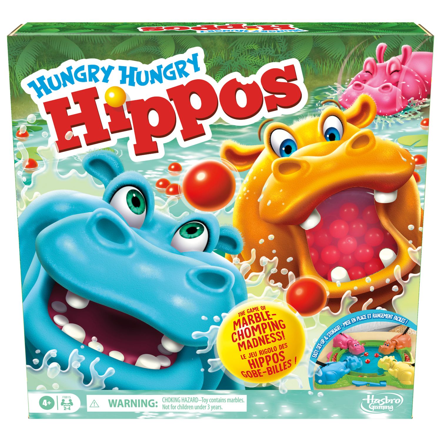 Детские игрушки Hasbro Hungry Hungry Hippos Board Game