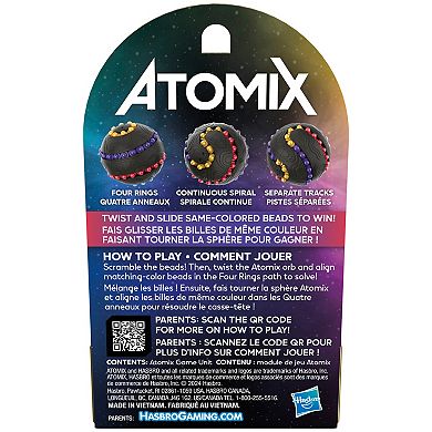 Hasbro Atomix Game Brainteaser Puzzle Sphere and Fidget Toy