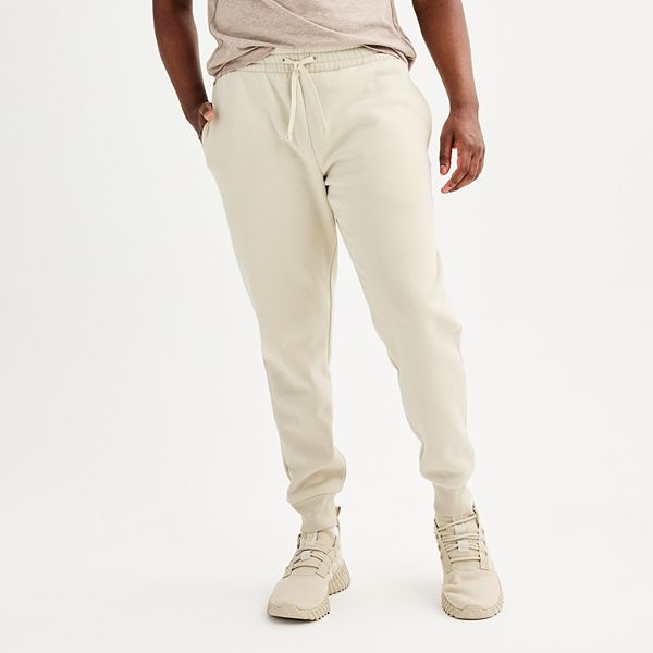 Men's Tek Gear® Ultra Soft Fleece Midweight Joggers - Ladd Beige (L)