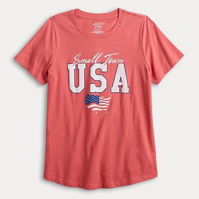 Women's Small Town USA Graphic Tee