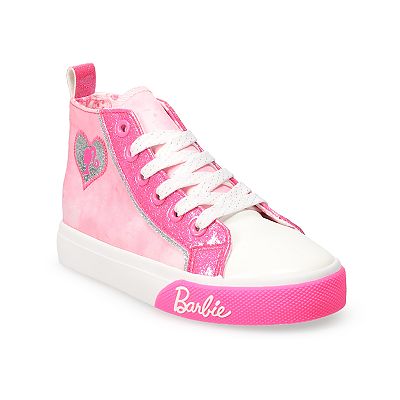 Barbie Little Kid Girls High Top Sneakers