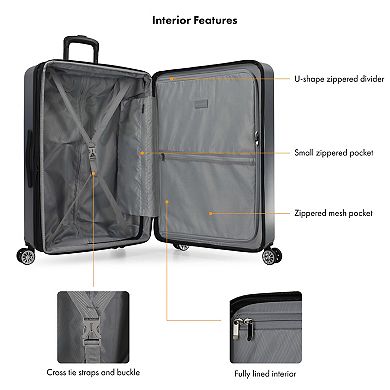 Travel Select Snowcreek 3-Piece Hardside Spinner Luggage Set